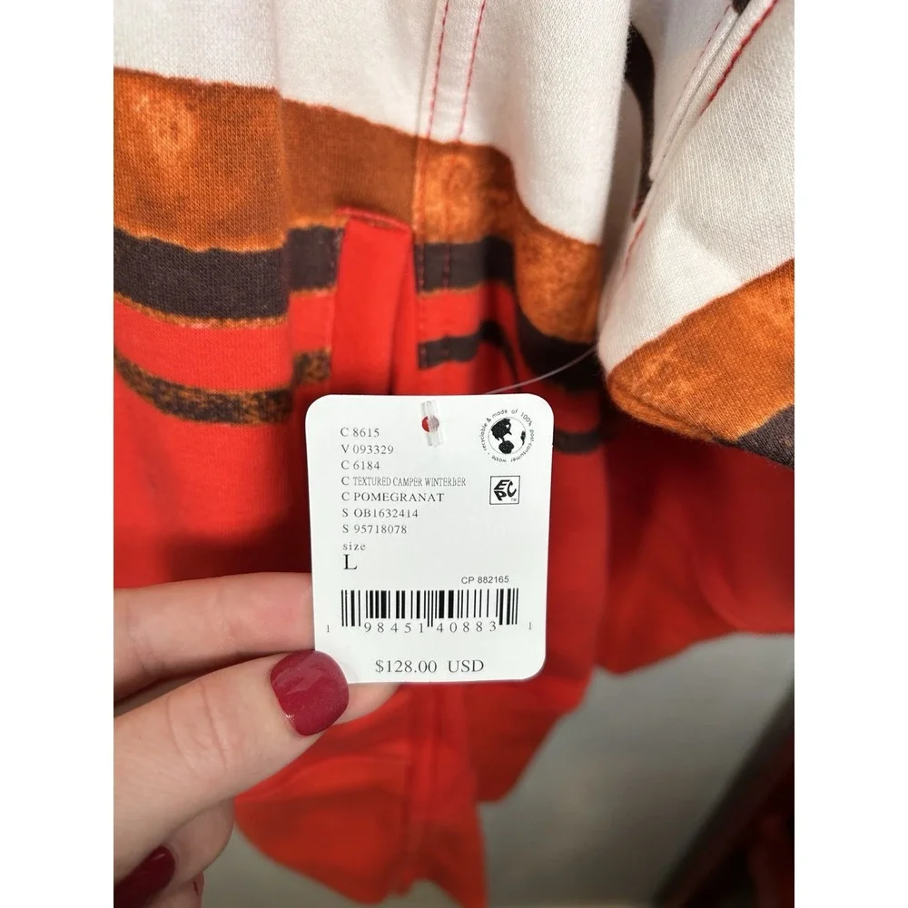 Free People‎ FP Sprint To The Finish Hoodie Oversized Camper Winterber NWT Large - Picture 7 of 11